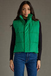 Classic Green Puffer Vest