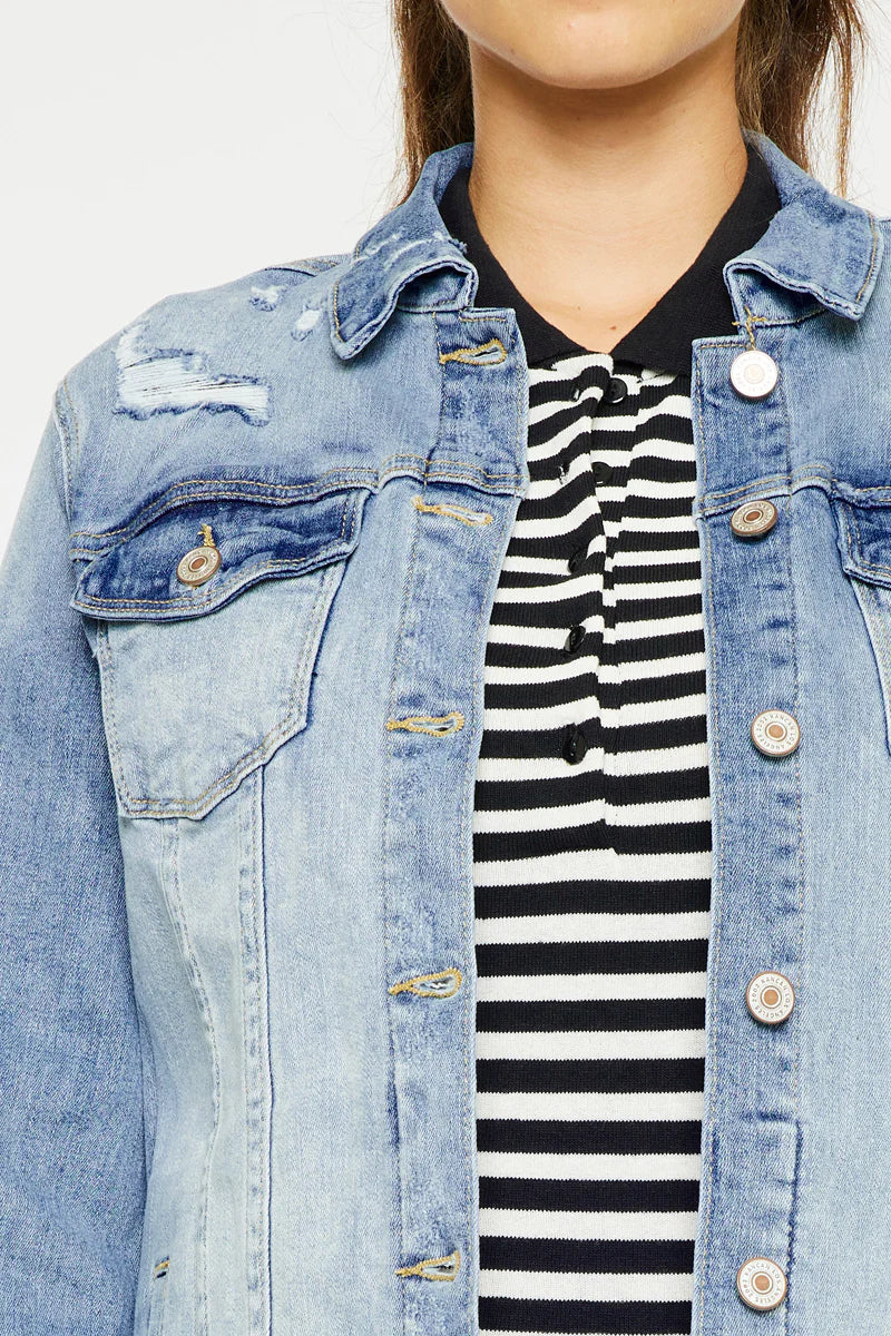 Wilson Denim Jacket - LIGHT WASH