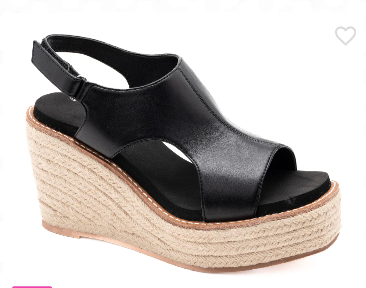 Corky's Freddie Wedge - BLACK