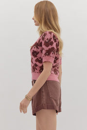 On The Vine Floral Top