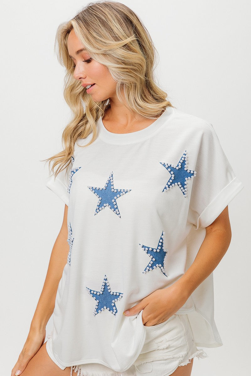 Pearl Stars Top