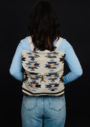 Woven Aztec Backpack