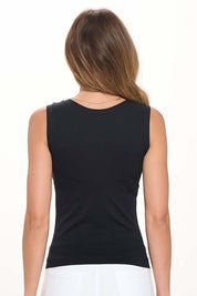 Reversible High/Low Neckline Seamless Tank