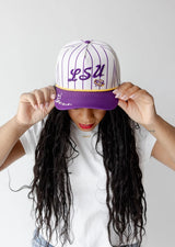 LSU PINSTRIPE HAT