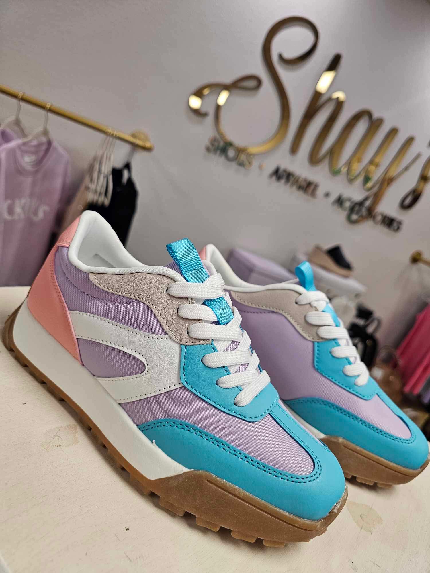 Round The Way Pastel Sneaker FINAL SALE