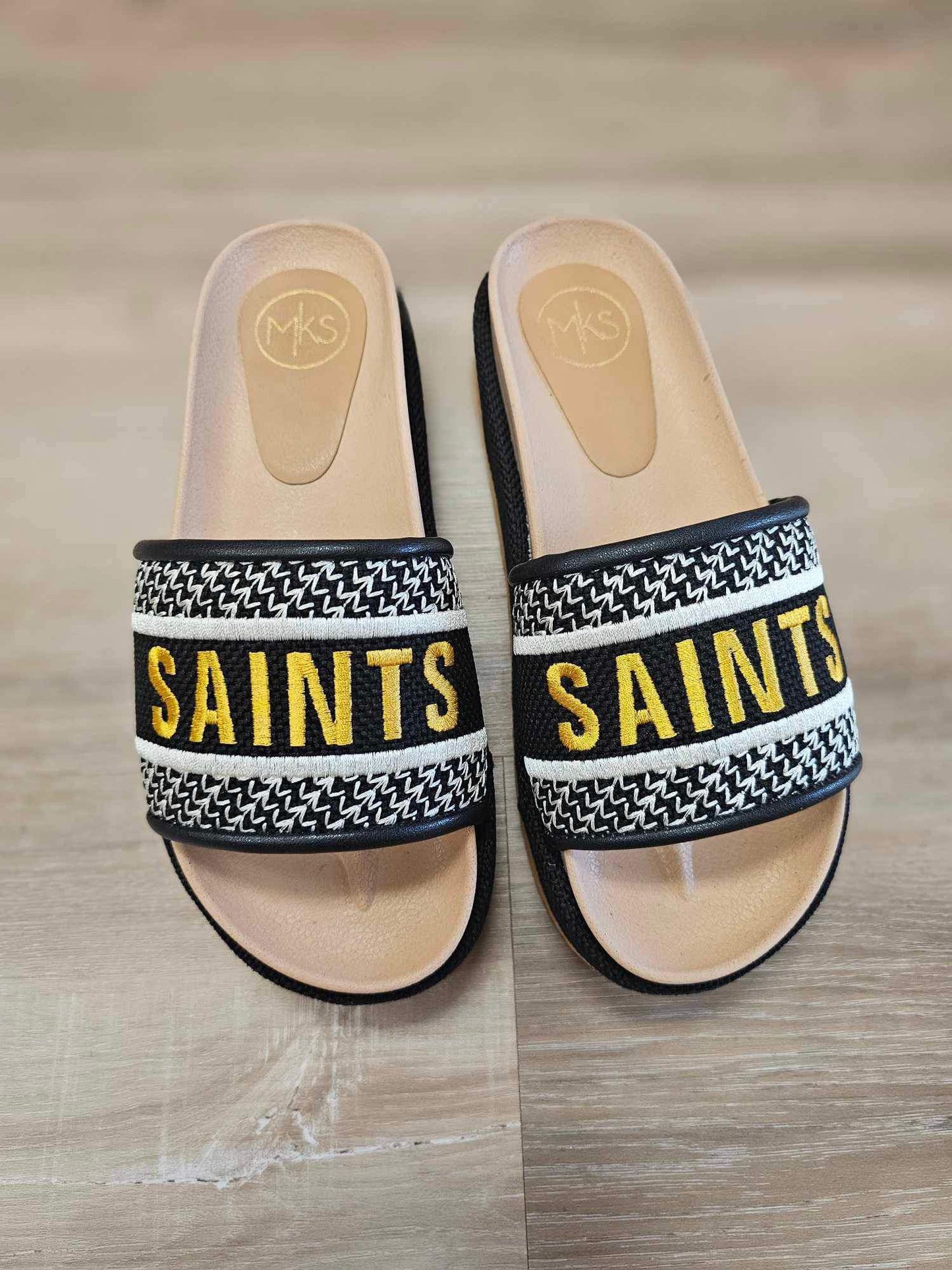 Saints Platform Sandals