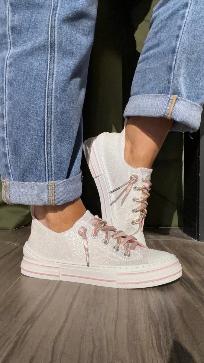 Aman Mary’s Version Glitter Sneaker