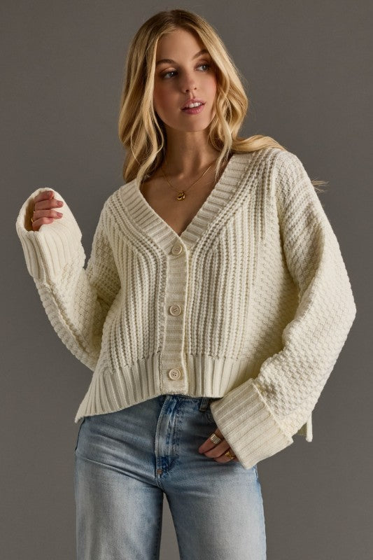 Casie Knit Cropped Cardigan