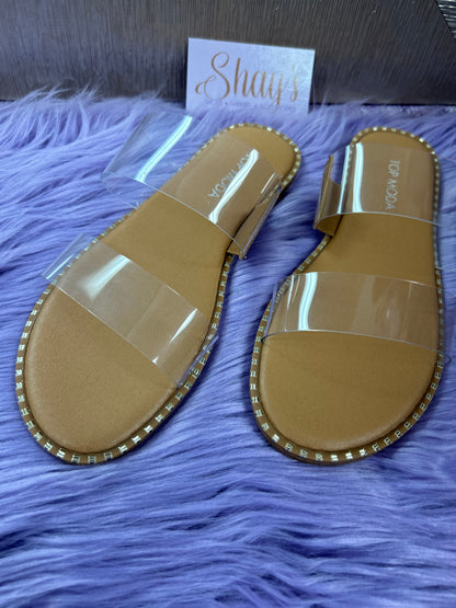 Gateth Double Clear Sandal