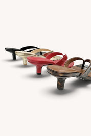 Azalea Tortoise Patent Heel