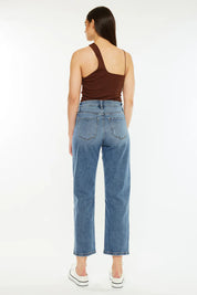 Jordana High Rise True Straight Jeans