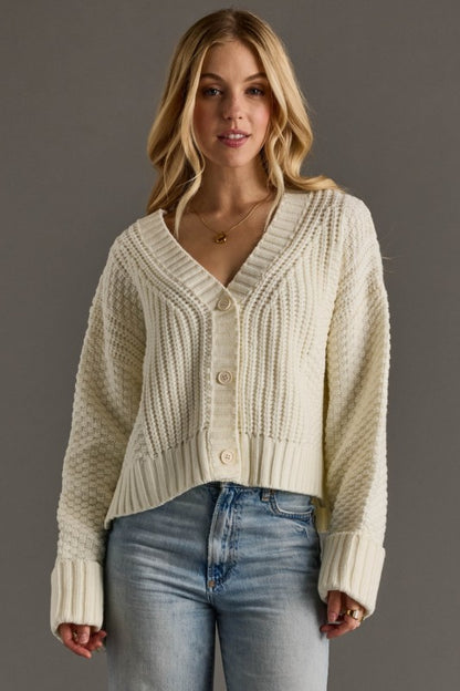 Casie Knit Cropped Cardigan