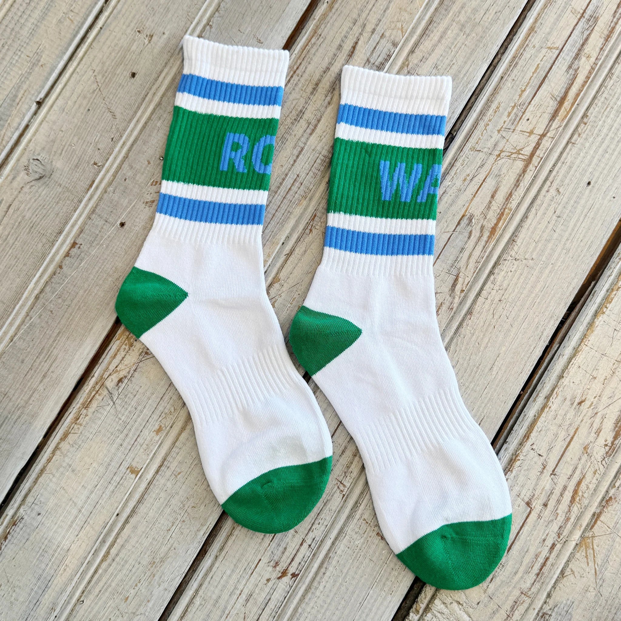 Tulane Roll Wave Varsity Socks