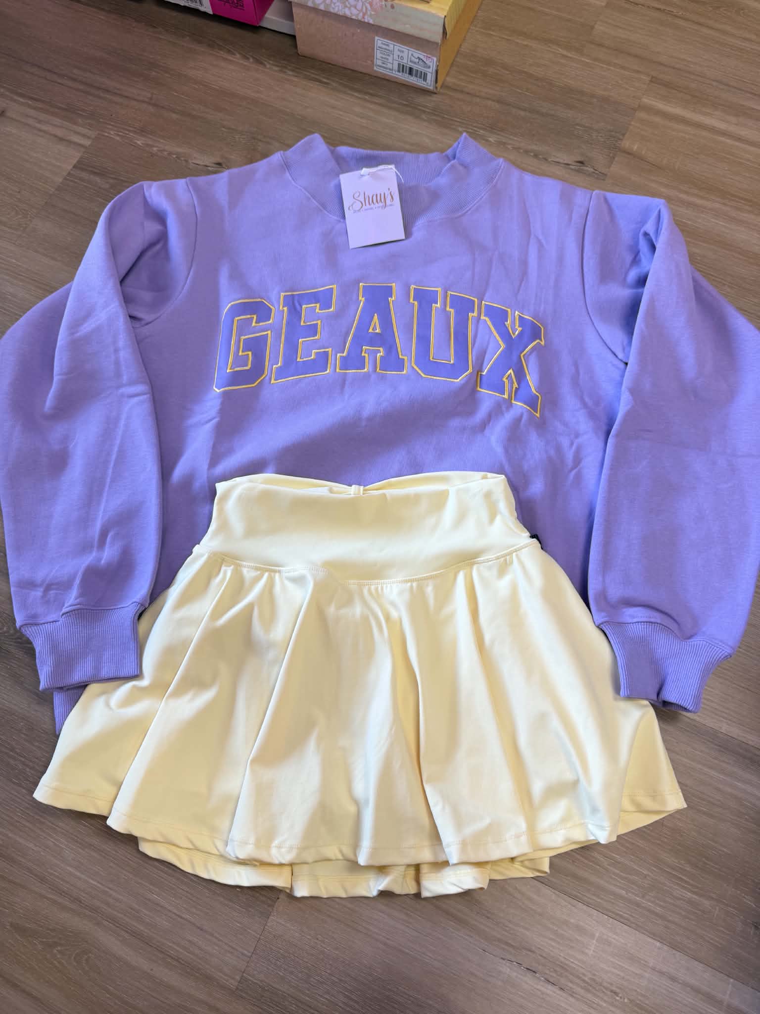 GEAUX Varsity Mockneck Sweatshirt