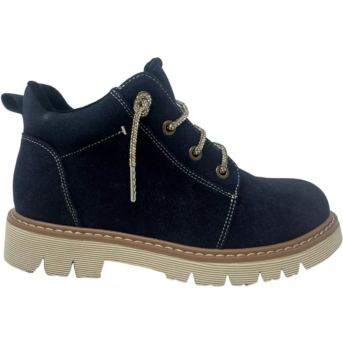 Bernie Combat Boot- Navy