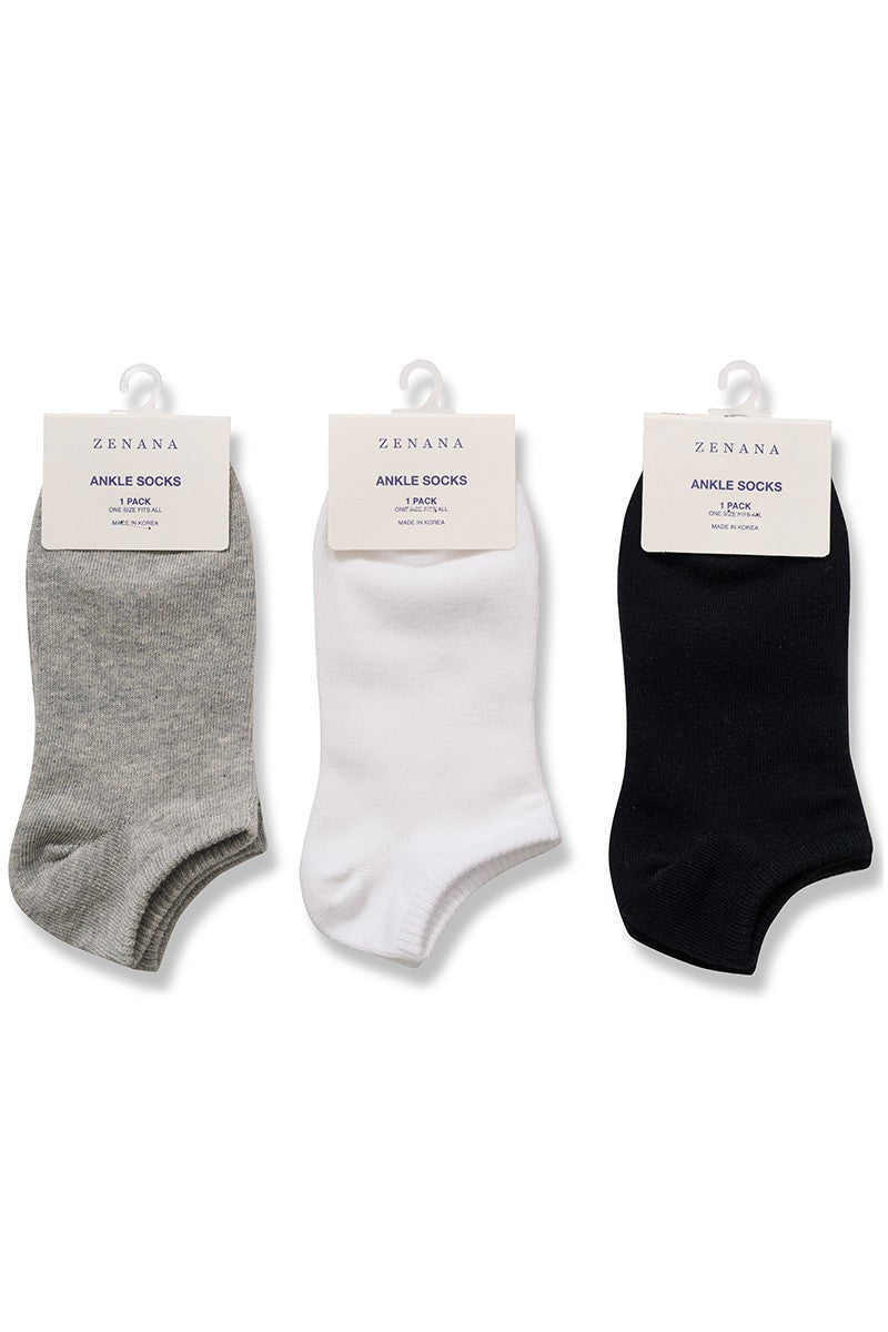 Ankle Socks - Grey