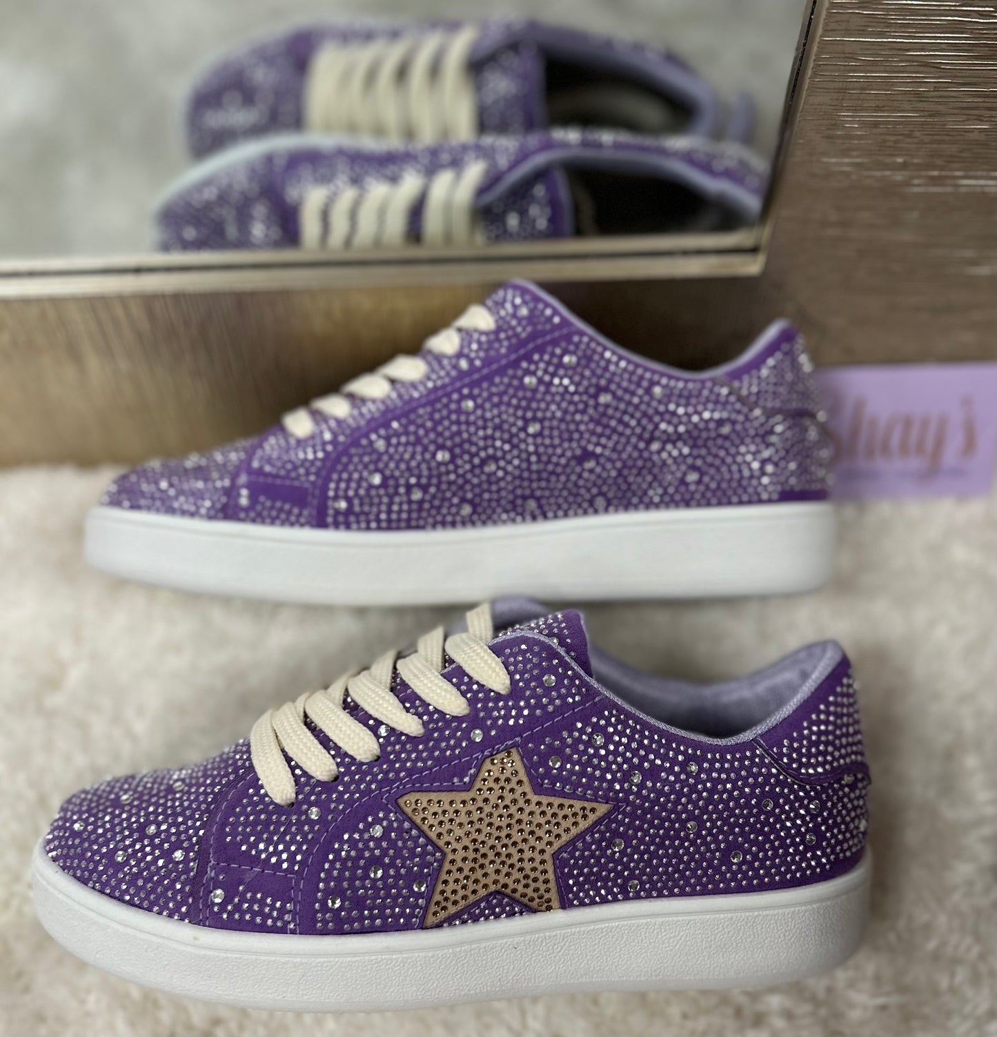 Miel Rhinestone Tennis