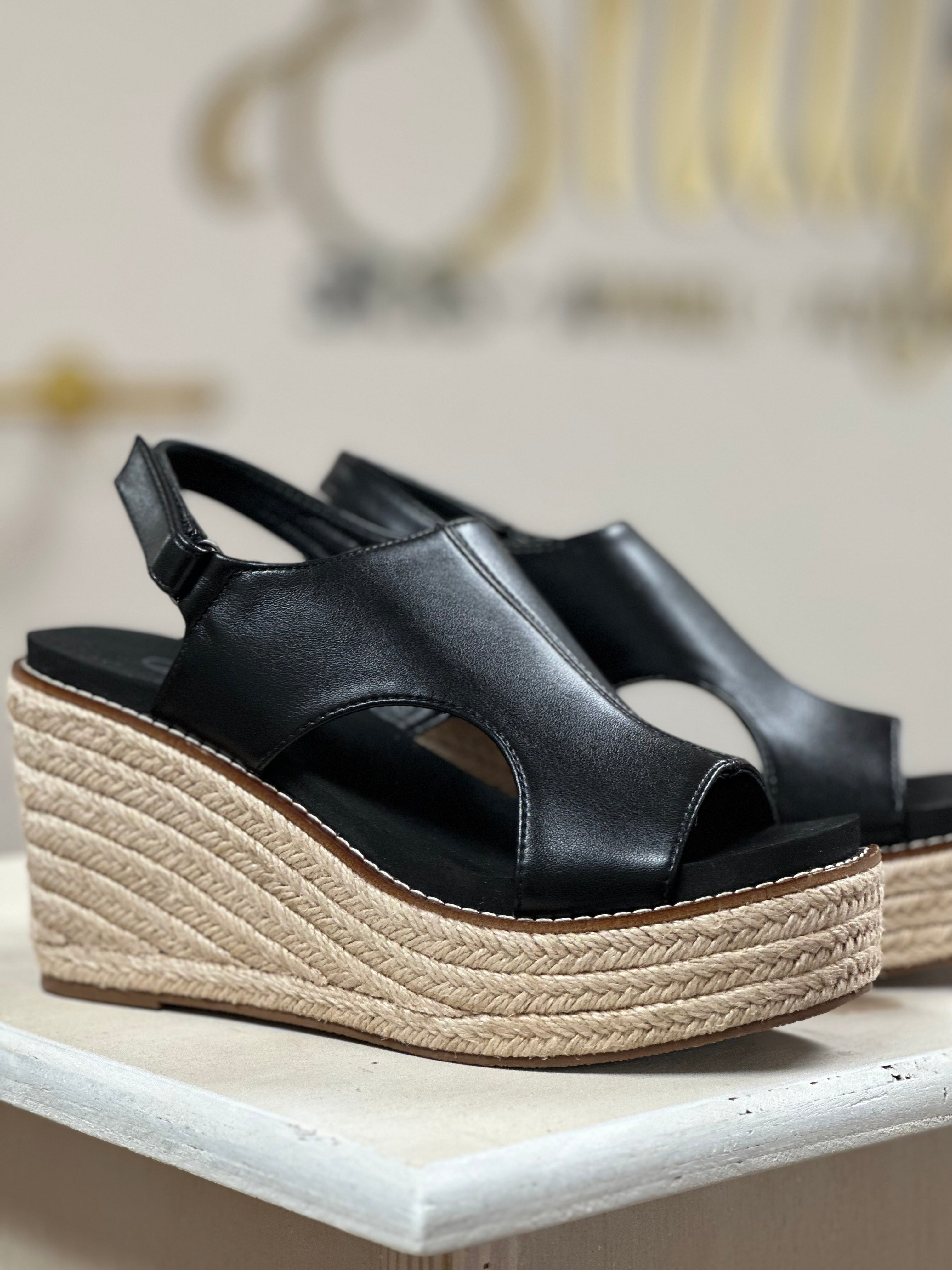 Corky's Freddie Wedge - BLACK