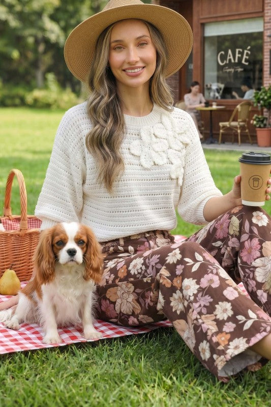 Fall into Floral Pants
