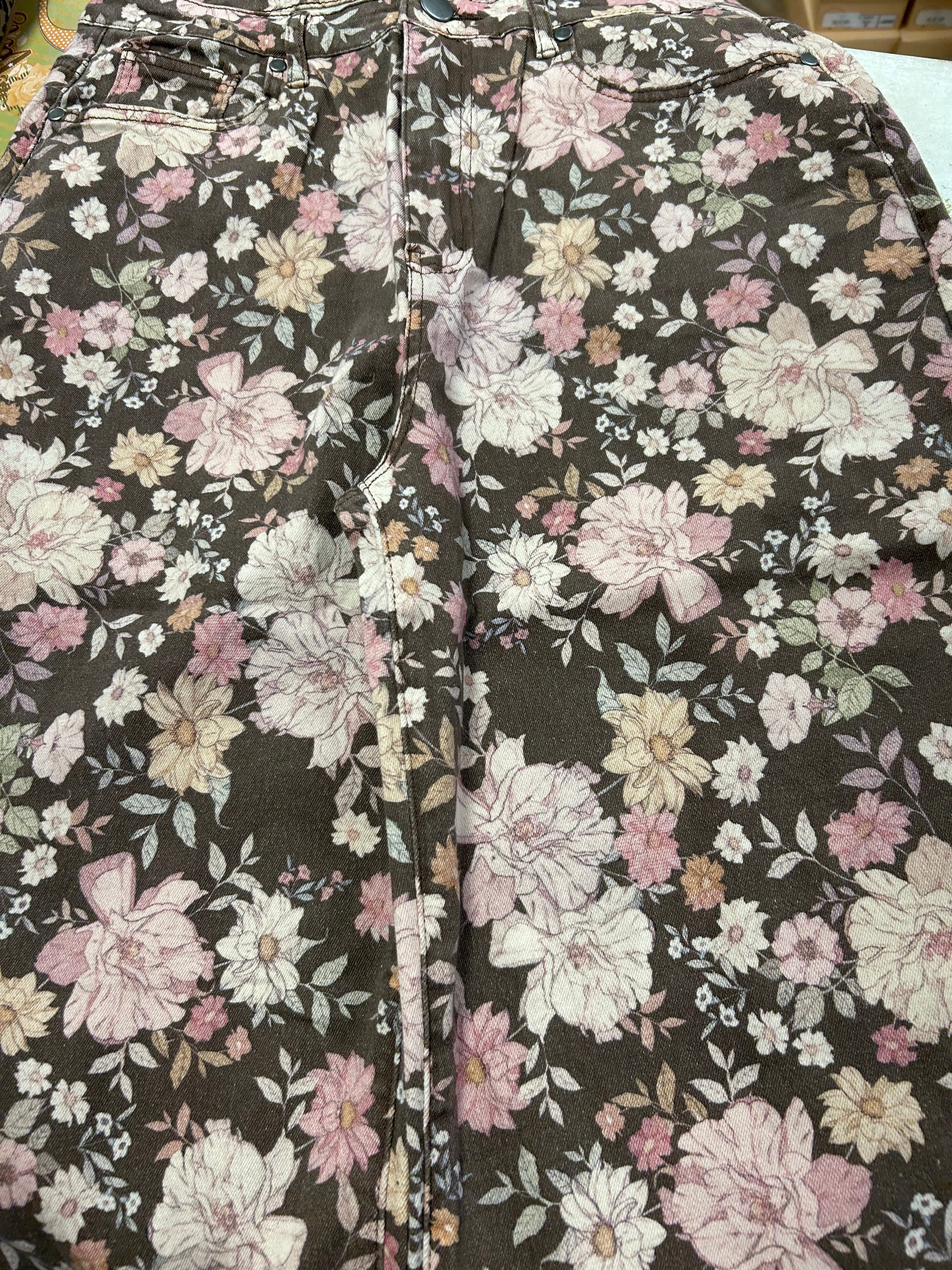 Fall into Floral Pants