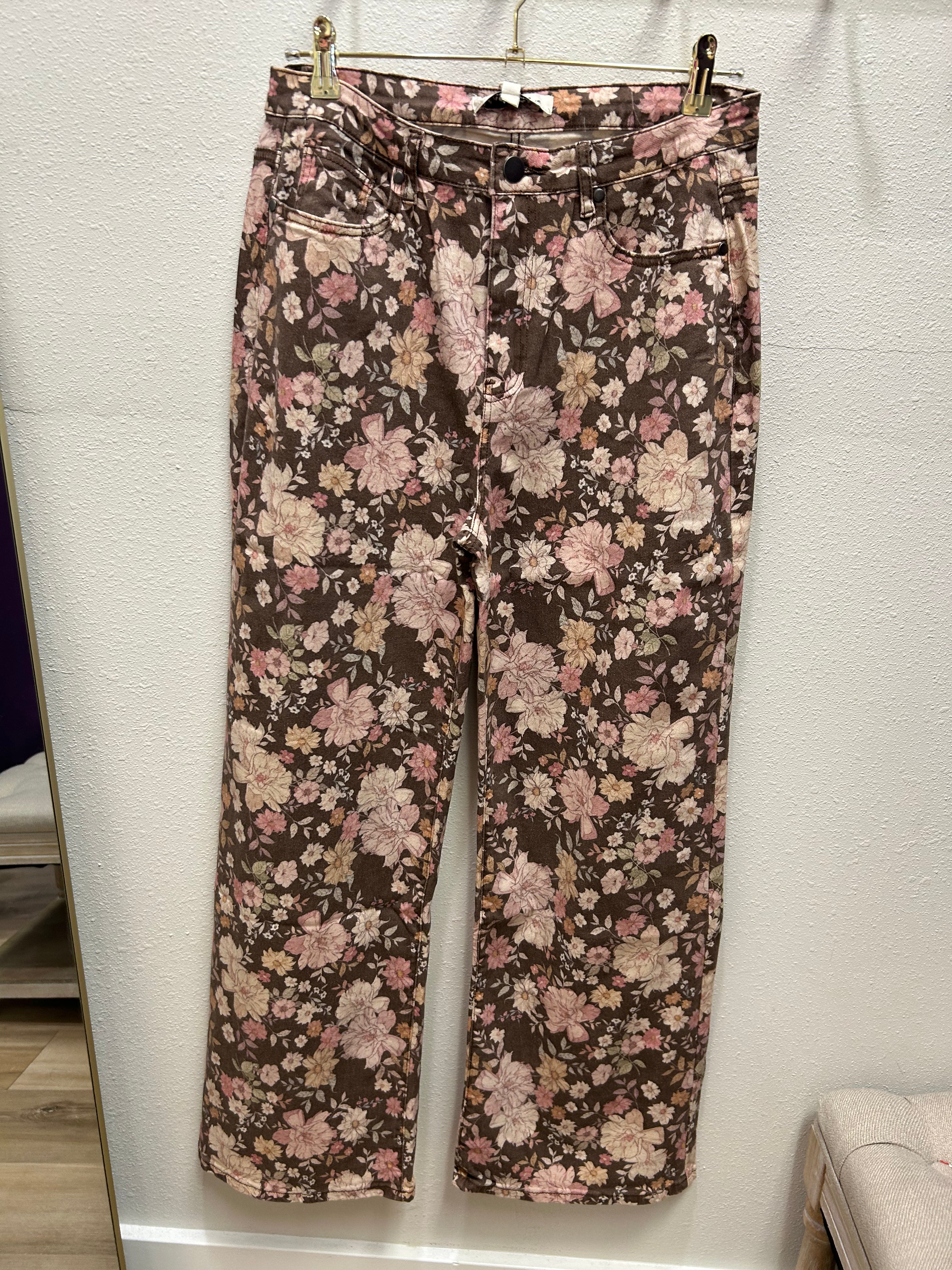 Fall into Floral Pants