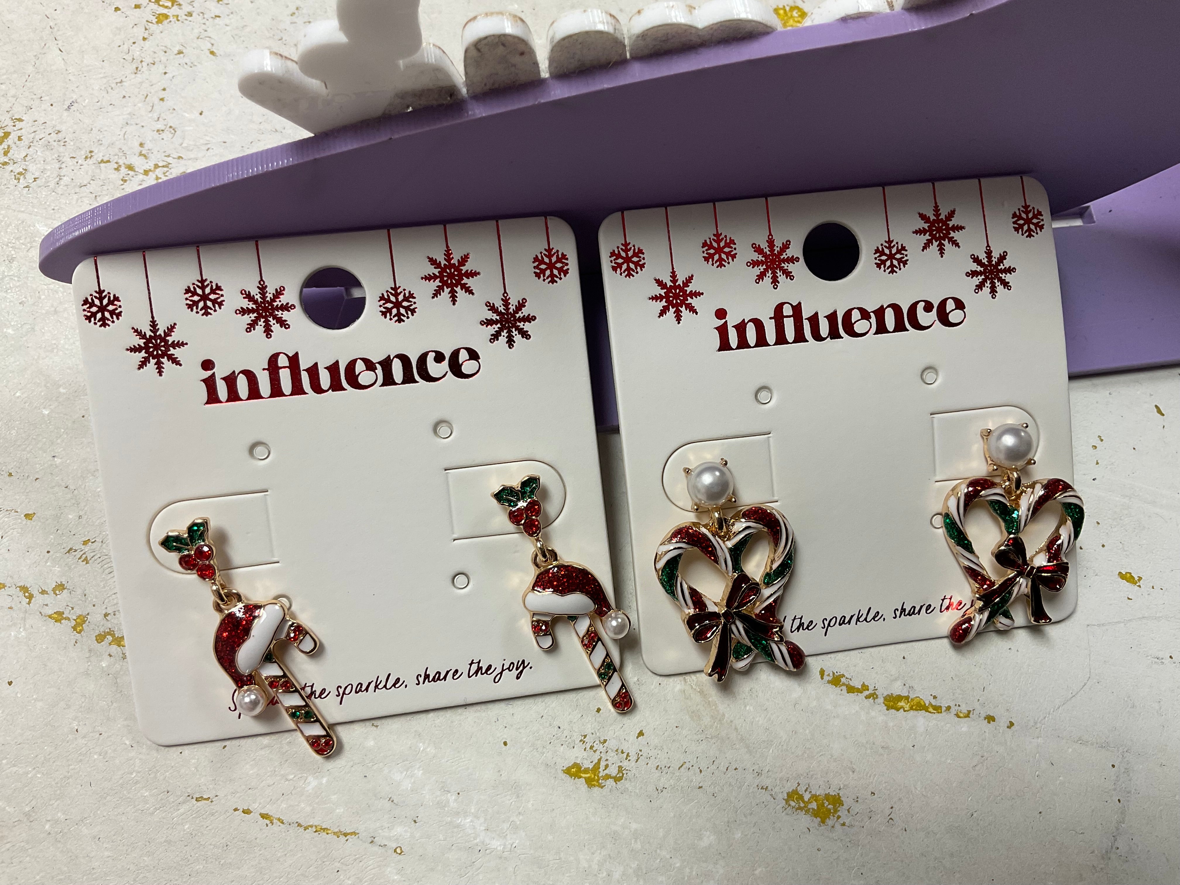 Candy Cane Earring Collection