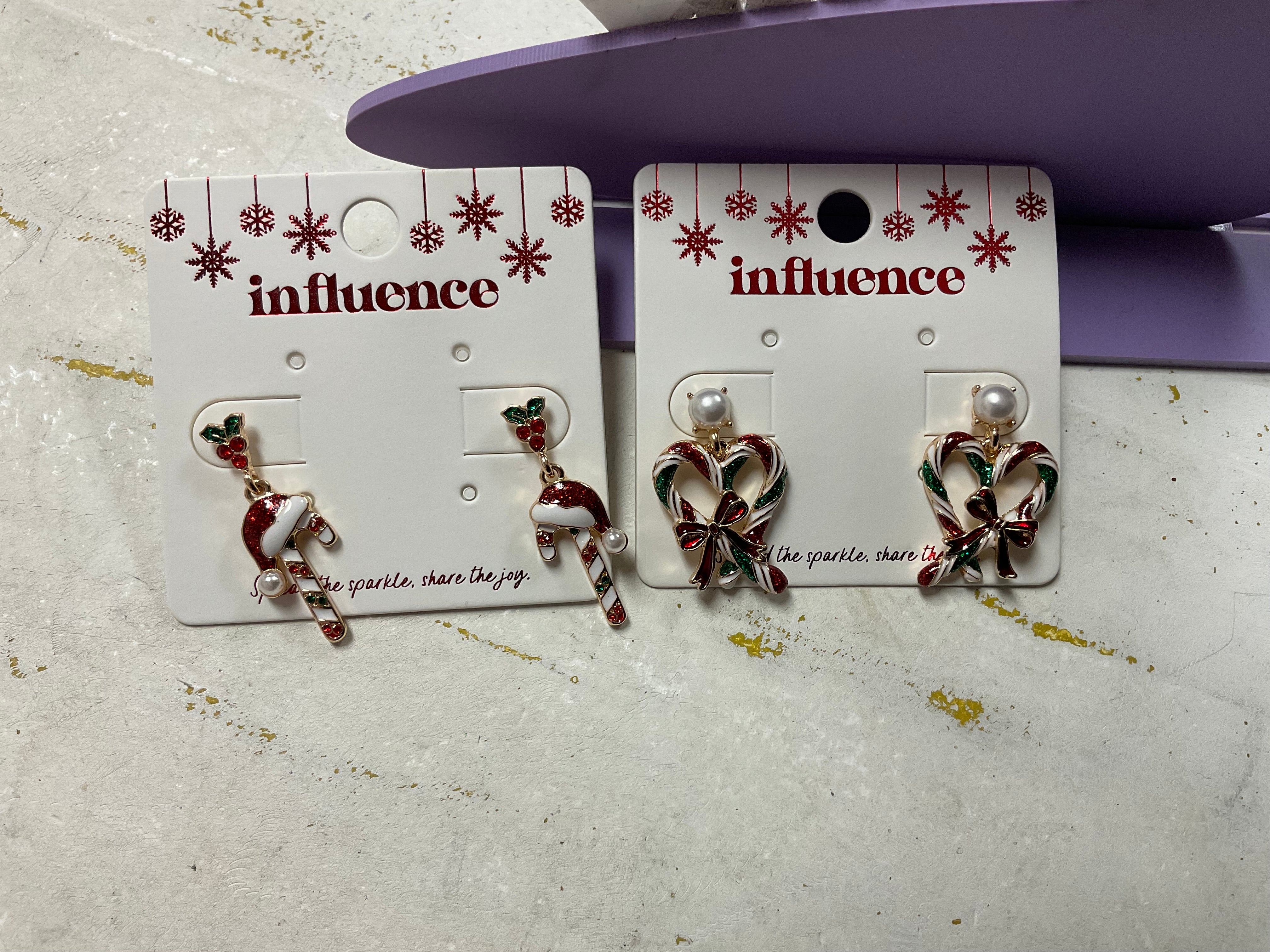 Candy Cane Earring Collection