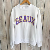 GEAUX Varsity Mockneck Sweatshirt