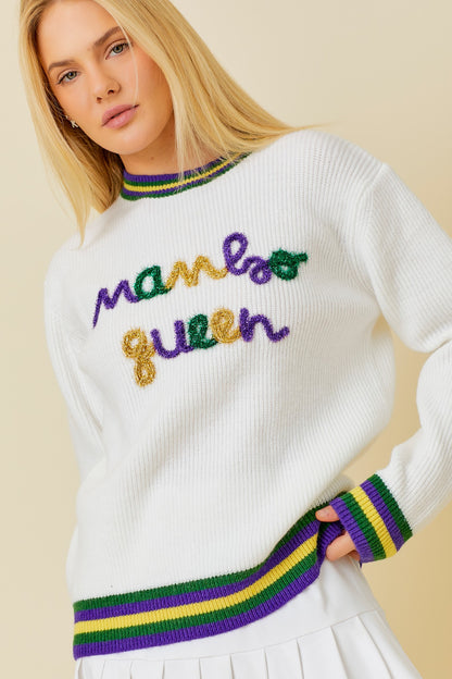 Mambo Queen Sparkle Sweater