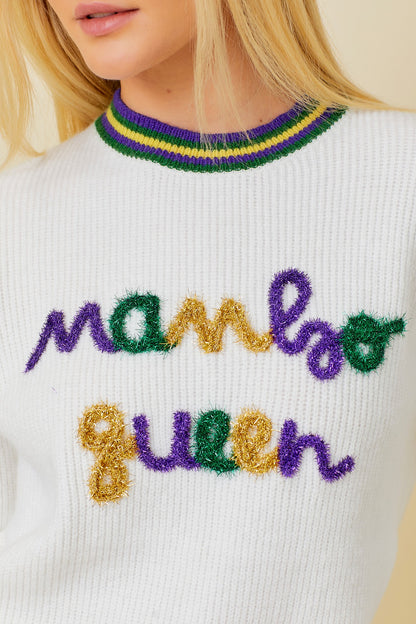 Mambo Queen Sparkle Sweater