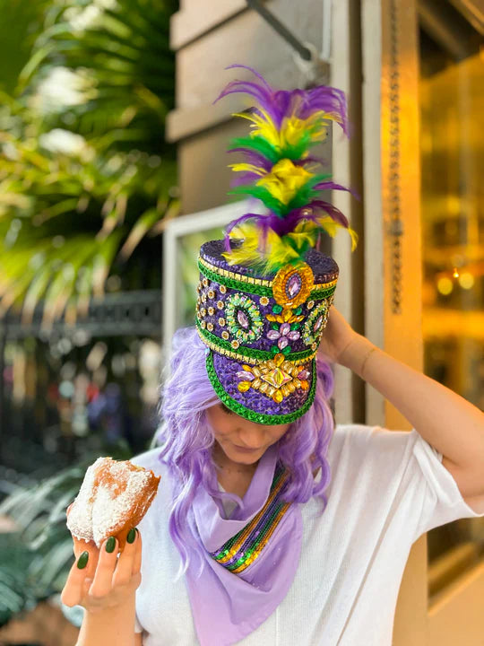 Conductor Hat with Feather
