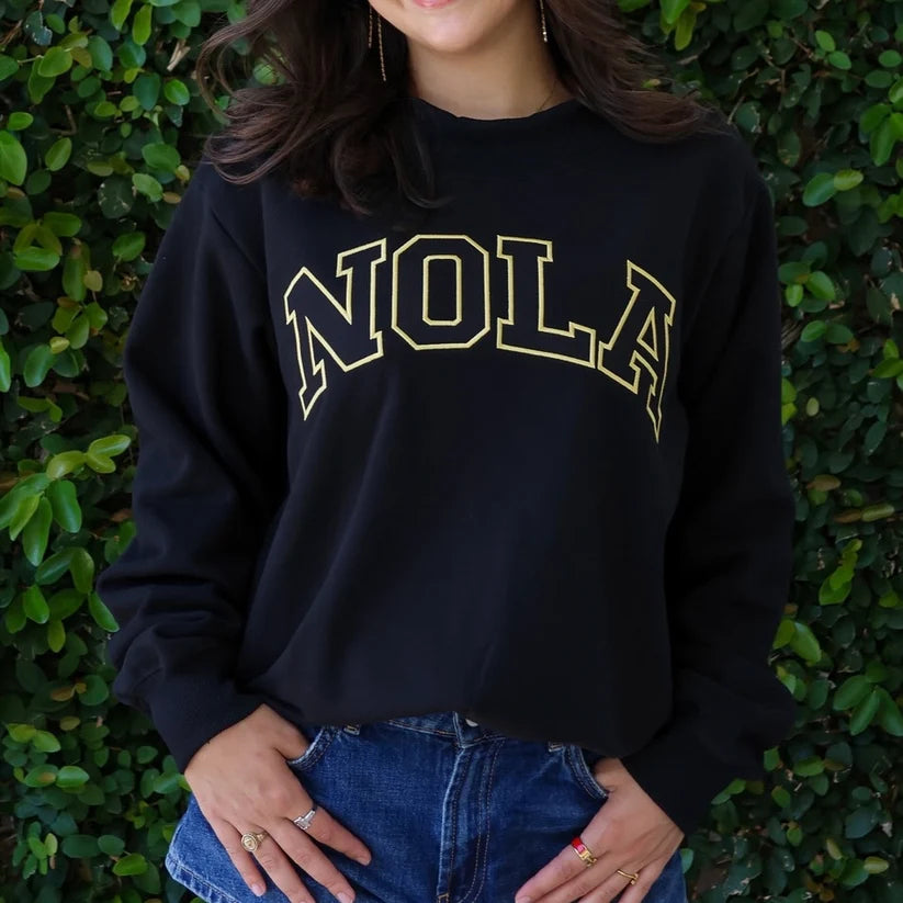 NOLA Mockneck Sweatshirt