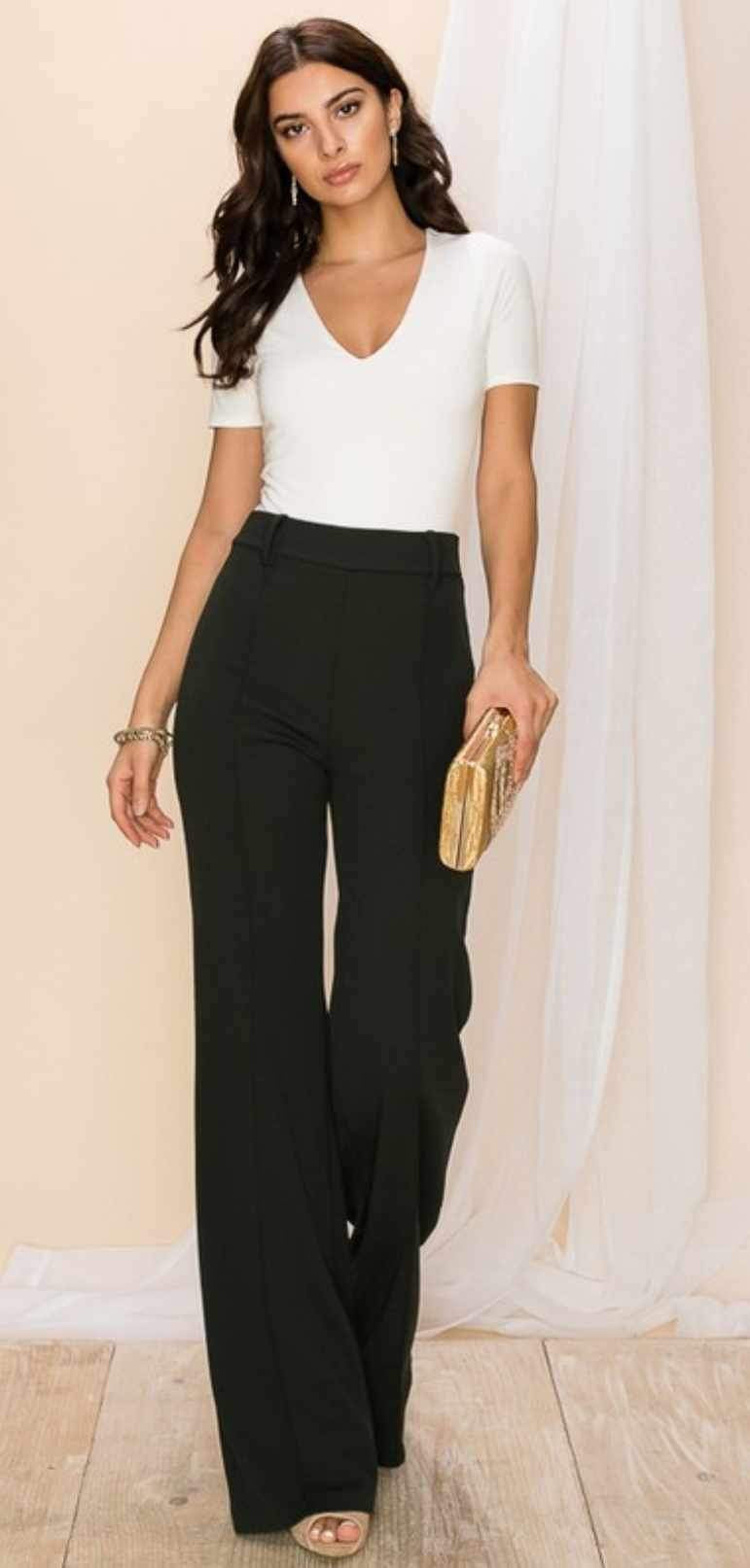 Stella High Waisted Dress Pants