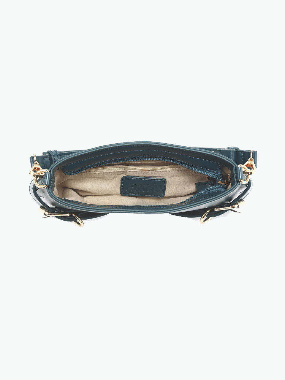 Winnipeg Adjustable Shoulder Bag w/ Buckle Detail