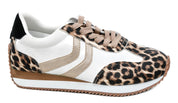 KICKOFF- Leopard Combo Sneaker
