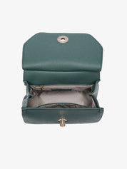 Lottie Twist Lock Crossbody Bag w/ Chain Strap
