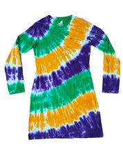 Tie Dye Wave Adult Dress