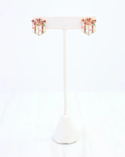 Pretty Present Stud Earring