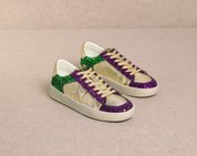 Alex- Mardi Gras Glitter Sneaker