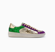 Alex- Mardi Gras Glitter Sneaker