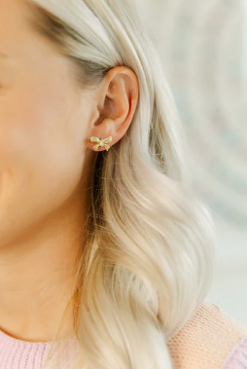 Taylor Shaye-Trina Bow Studs