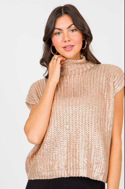 Streets of Gold- Metallic Top