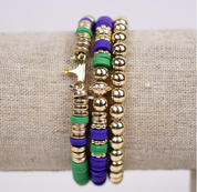 The Royal Standard- Bons Temps Bead Bracelet Stack