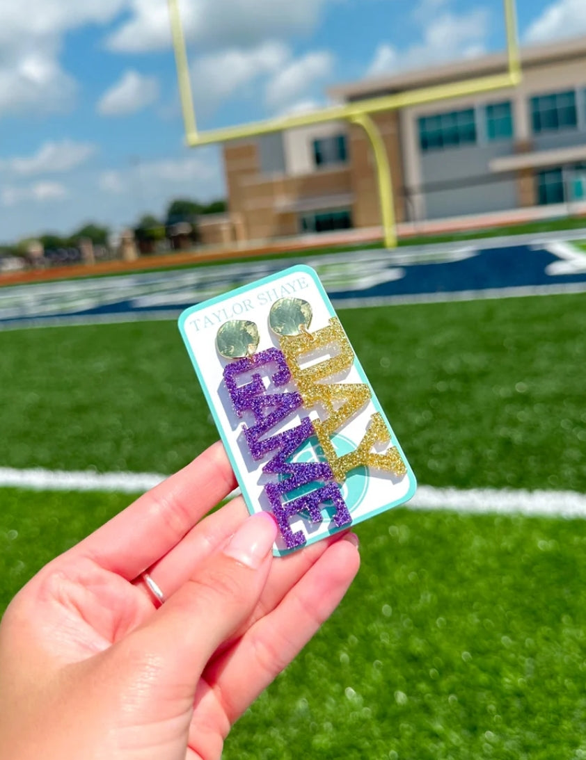 Taylor Shaye GAME DAY EARRINGS