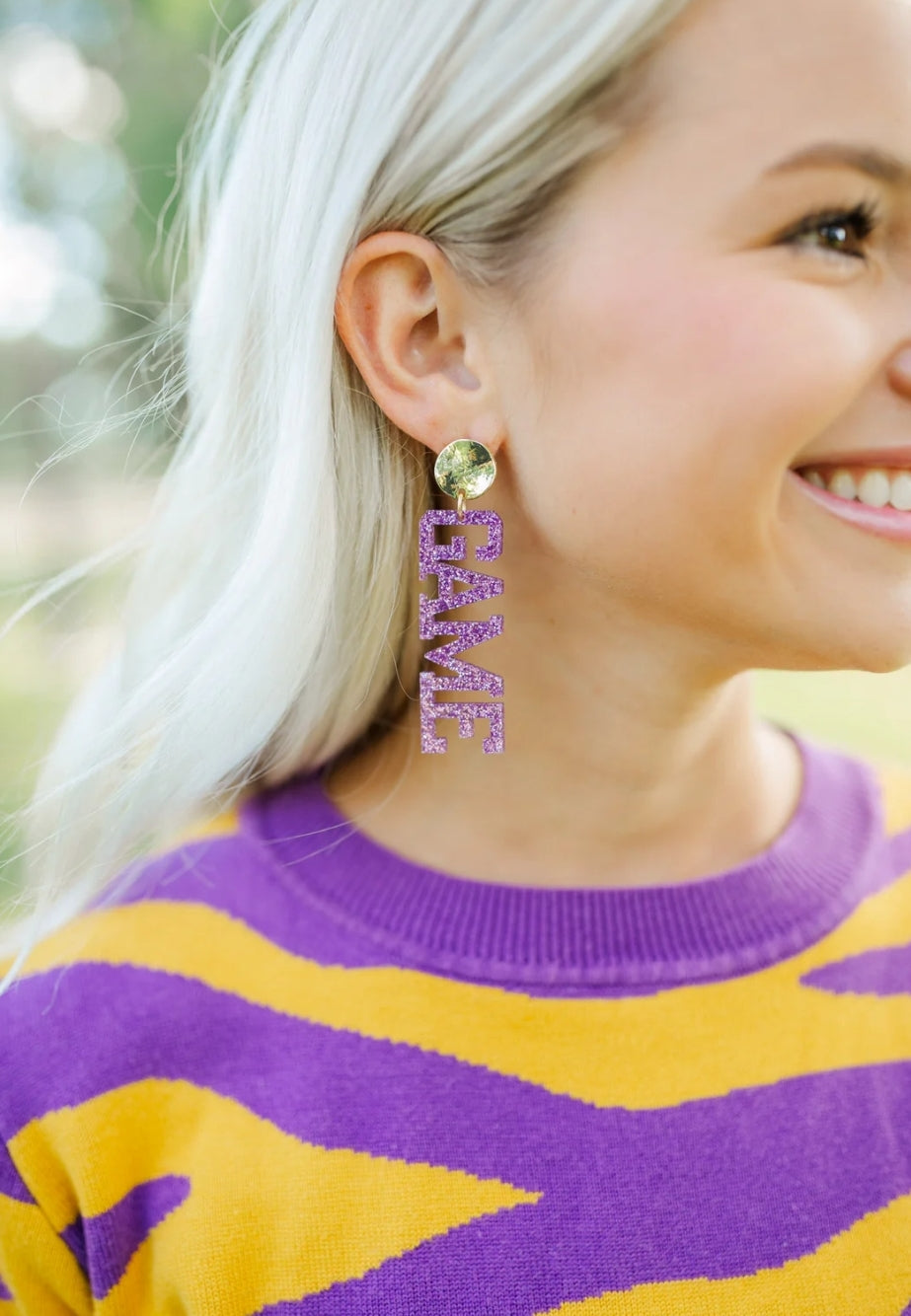 Taylor Shaye GAME DAY EARRINGS