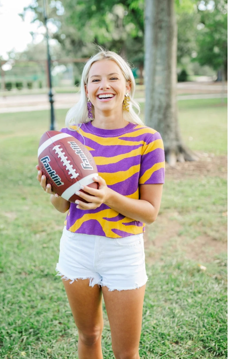 Taylor Shaye GAME DAY EARRINGS