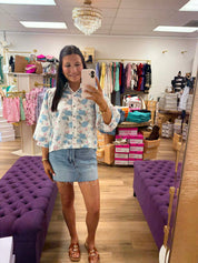Blossom- Floral Print Top