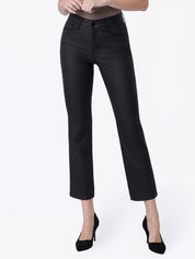 COATED Slim Straight Jeans