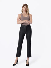 COATED Slim Straight Jeans