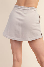 FRENCH TERRY SHORT SKORT